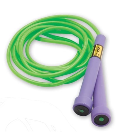 8 In. Neon Speed Rope - Green